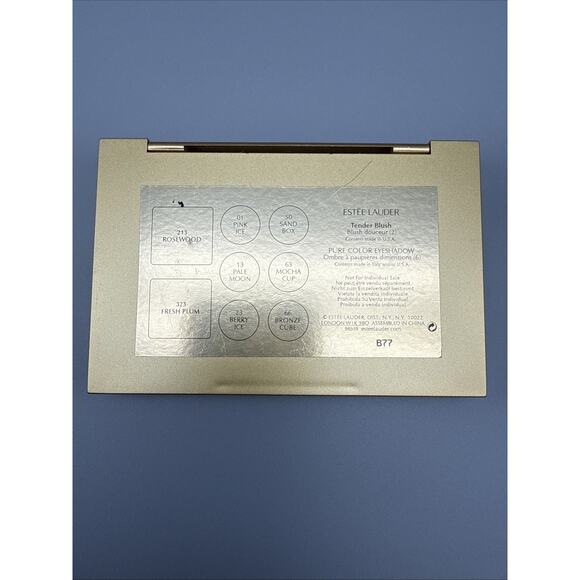 Estee Lauder Pure Color Eyeshadow Palette 8 Shade Tender Blush Makeup - Picture 2 of 5